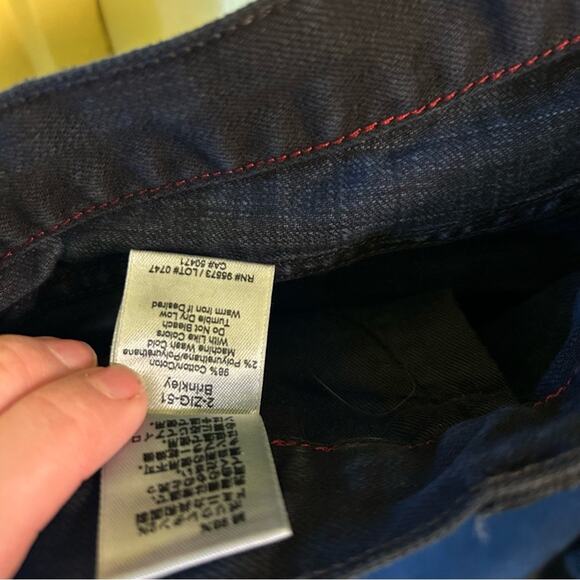 Paper Denim Cloth Black 10 Jeans Edgy Y2K Grunge Moto Biker Ankle Zip Goth Punk - Picture 5 of 16